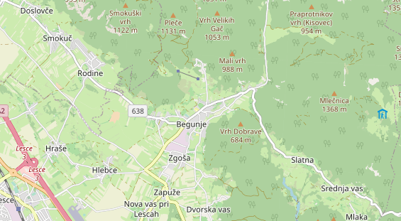 Parcour Bogenschießen auf Karte