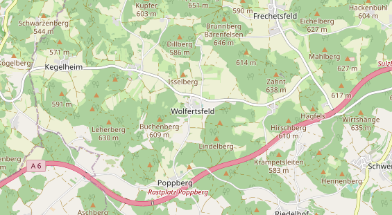 Parcour Bogenschießen auf Karte