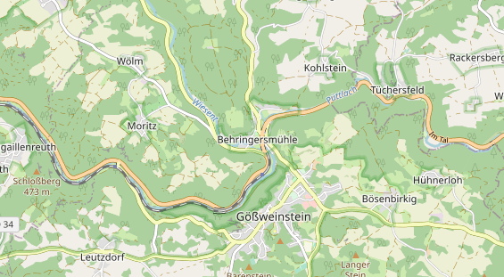 Parcour Bogenschießen auf Karte