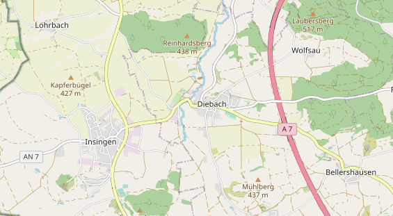 Parcour Bogenschießen auf Karte