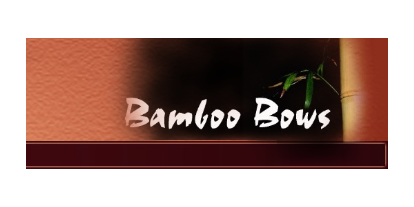 Parcours - Unser Schwerpunkt liegt auf: dem Langbogen - Bamboo Bows