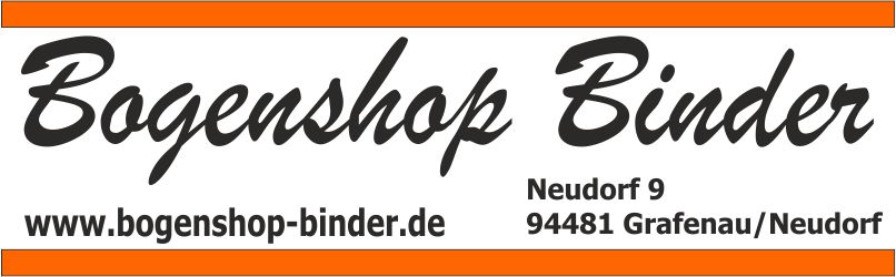 Einkaufen: Bogenshop Binder