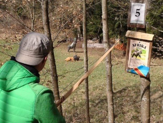 3D Parcour Bogenschießen - Saurier Park Jakobsberg