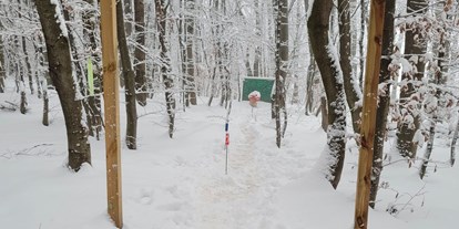 Parcours - erlaubte Bögen: Compound - Stratzdorf - Zauberhafter Winter. Unsere Parcours machen ganzjährig Spaß - Bogenparcours Scheiblingstein