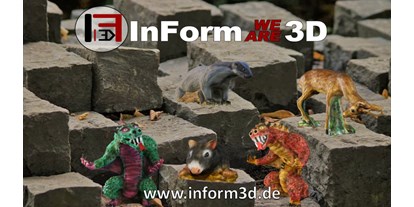 Parcours - Sortiment: 3D Tiere - Sachsen-Anhalt - Inform3D
