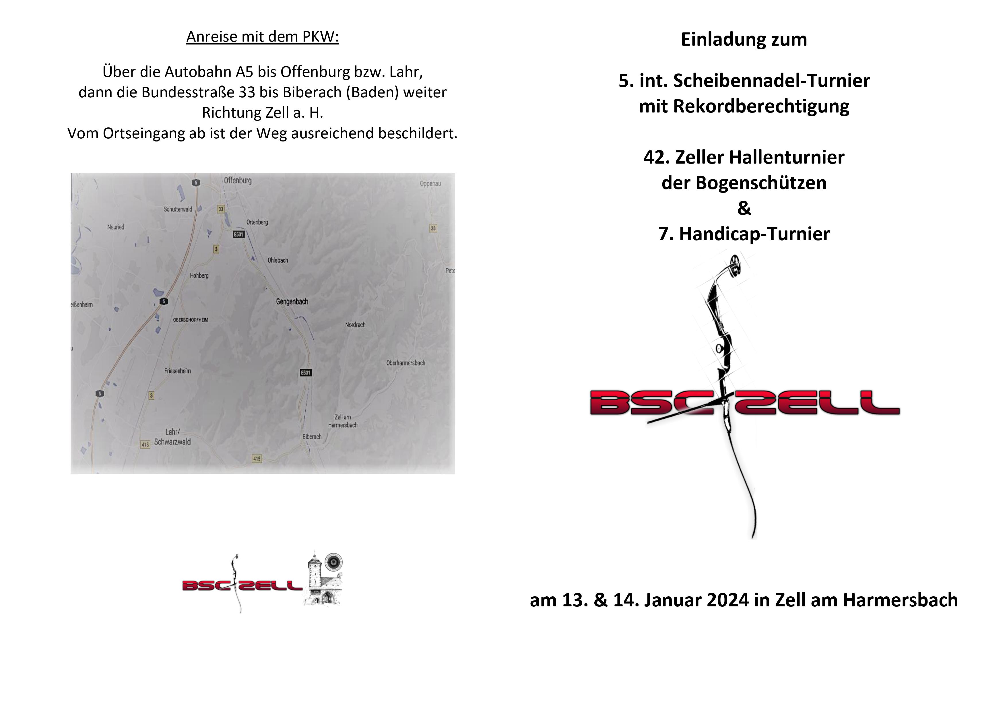 3D Parcour Bogenschießen - int. Scheibennadel-Turnier