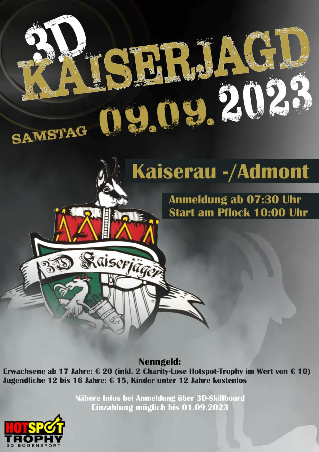 3D Parcour Bogenschießen - 3D Kaiserjagd