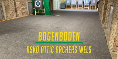 Parcours - Art der Schießstätte: Bogenhalle - Dachboden ASKÖ Attic Archers Wels - ASKÖ Attic Archers Wels