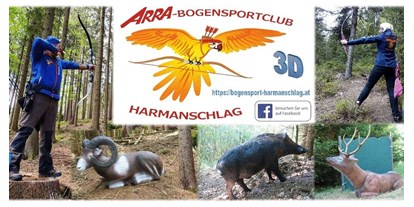 Parcours - Art der Schießstätte: 3D Parcours - Niederösterreich - Arra 3D-Bogensportparcours