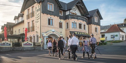 Parcours - Vorteile mit regionaler Gästekarte: Bogensport im Mühlviertel - Kirchschlag bei Linz - Einkehr beim Maurerwirt - Gasthof Maurerwirt