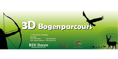 Parcours - Verleihmaterial: Kein Bogenverleih - Wangen im Allgäu - 3D Bogenparcours Doren