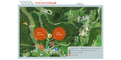 Parcours - Toilettanlagen: ja wärend den Öffnungszeiten - Kapelleramt - 3D-Bogenparcours in Lackenhof am Ötscher
