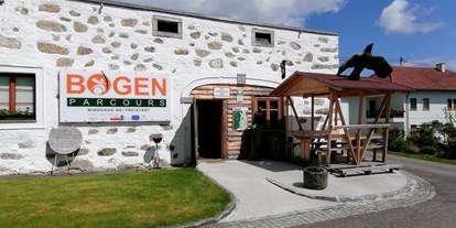 Parcours - Toilettanlagen: ja wärend den Öffnungszeiten - Pregarten - Bogen Parcours Windhaag b. Fr.