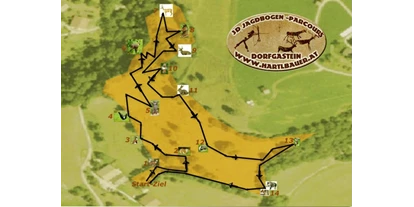 Parcours - Art der Schießstätte: 3D Parcours - Maierhofen (Dorfgastein) - Bogenparcours Hartlbauer