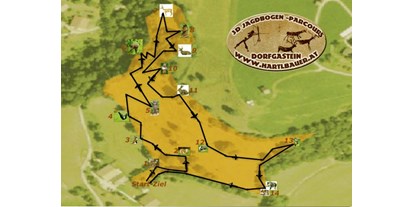 Parcours - Art der Schießstätte: 3D Parcours - Pinzgau - Bogenparcours Hartlbauer