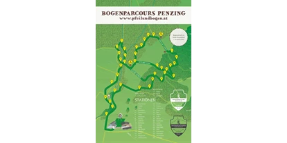 Parcours - erlaubte Bögen: Compound - Jochberg (Mittersill, Hollersbach im Pinzgau) - Bogenparcours Penzing