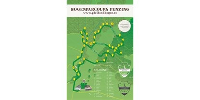 Parcours - erlaubte Bögen: Traditionelle Bögen - Niederhof (Bruck an der Großglocknerstraße) - Bogenparcours Penzing
