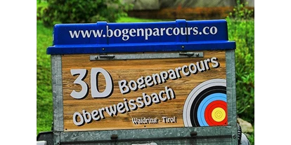 Parcours - erlaubte Bögen: Compound - Jochberg (Mittersill, Hollersbach im Pinzgau) - B.O.W.- BOGENPARCOURS OBERWEISSBACH WAIDRING