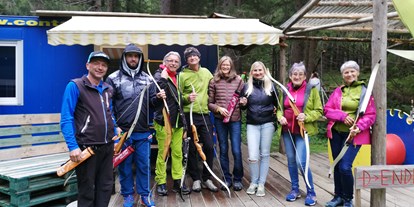 Parcours - Abschusspflöcke: eigene Wahl der Pflöcke - Tirol - Bogenparcours Hood Wood