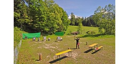 Parcours - Abschusspflöcke: eigene Wahl der Pflöcke - Scharnitz - 3-D Bogenparcours in Ehrwald