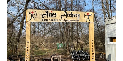 Parcours - unsere Anlage ist: für alle geöffnet - Kobersdorf - Aries Archery Großpetersdorf