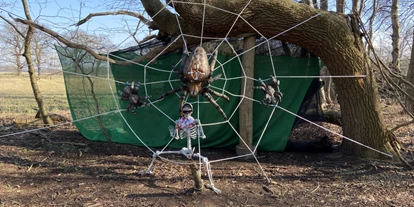Parcours - Darf ich mit meinem Wohnmobil nächtigen - Pruchten - Spinne - Freie Bogenschützen Vorpommern