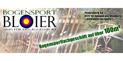 Parcours - Kunde: Einzelhändler - Lichtenstein (Schenkenfelden) - Bogensport Bloier