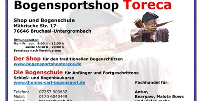 Parcours - WC im Shop - Deutschland - Bogensportshop ToReCa