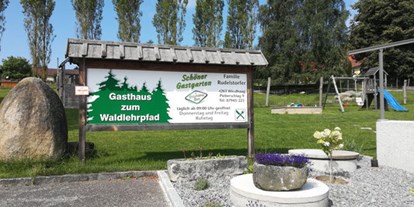 Parcours - Betrieb: Gasthof - Eidenberg - Gasthaus zum Waldlehrpfad