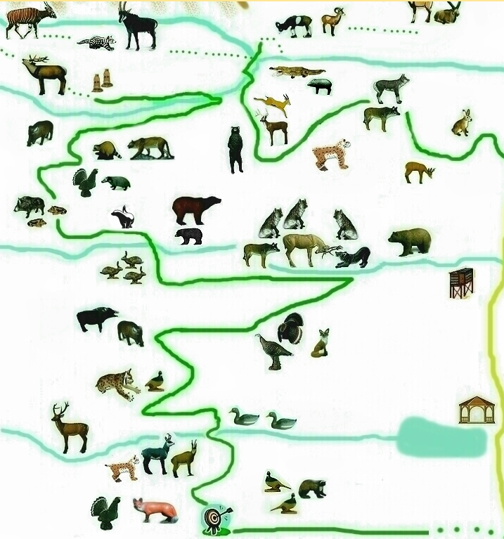 3D Parcour Bogenschießen - Bogenstübchen