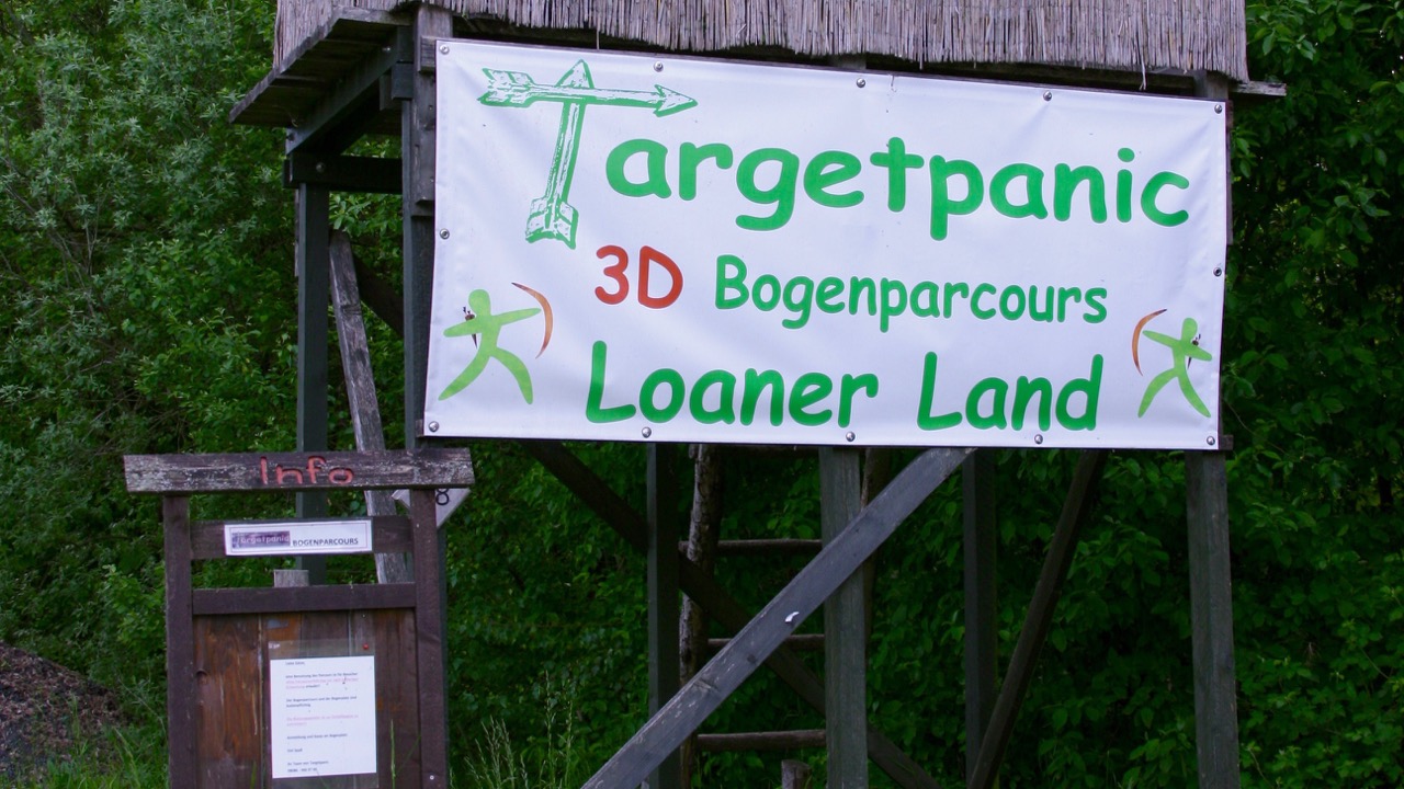 3D Parcour Bogenschießen - 3D Waldparcours Targetpanic Loanerland
