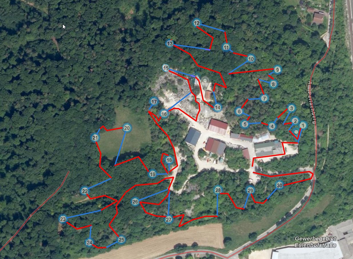 3D Parcour Bogenschießen - Tombows quarry Parcours