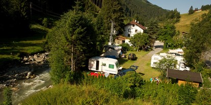 Parcours - Ausstattung Campingplatz: Duschmöglichkeiten - Hinterglemm - GASTHOF CAMPING BOGENPARCOURS GLEMMERHOF