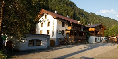 Parcours - Ausstattung Campingplatz: Duschmöglichkeiten - Tirol - GASTHOF CAMPING BOGENPARCOURS GLEMMERHOF
