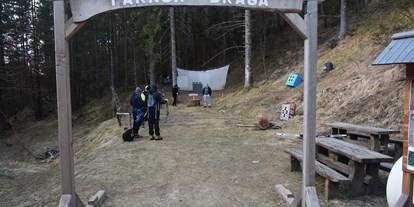 Parcours - Verleihmaterial: ohne Voranmeldung innerhalb der Öffnungszeiten möglich - Slowenien - Lokostrelski parkur Draga