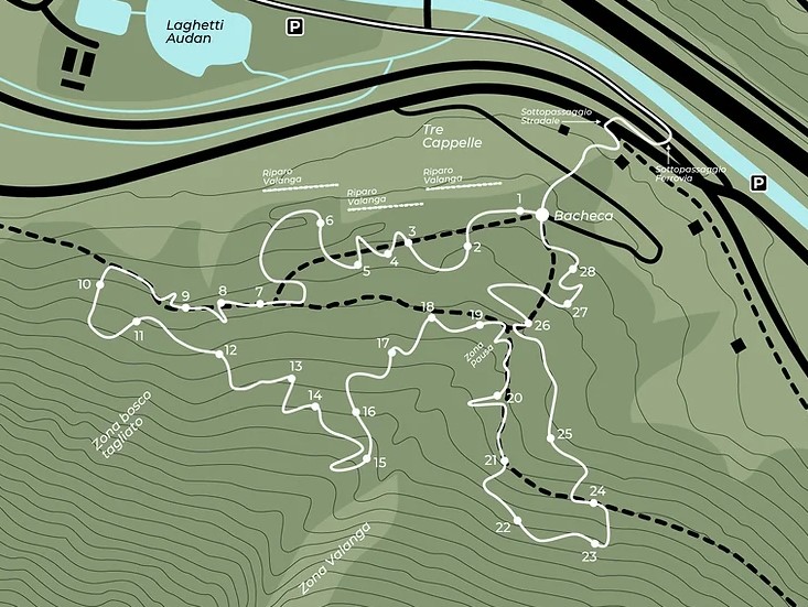 3D Parcour Bogenschießen - Faura da Varenz AdQ Arcieri di Quinto