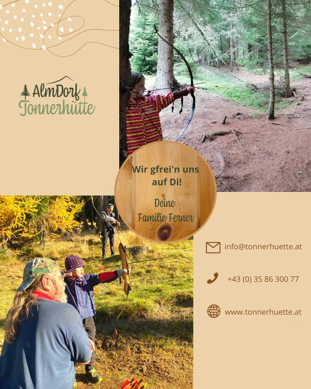 Urlaub & Essen-Details: Almdorf Tonnerhütte 