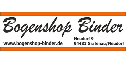 Parcours - wir sind.....: ein Ladengeschäft mit Webshop - Bayern - Bogenshop Binder