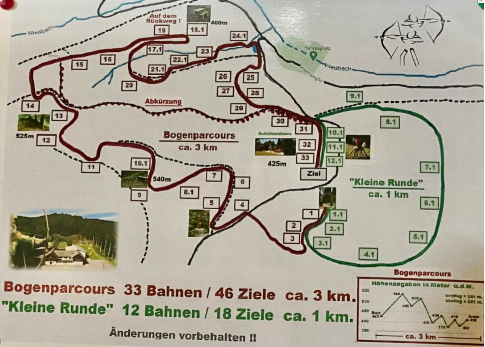 3D Parcour Bogensport - Jettingen - Bogenparcours Forbach