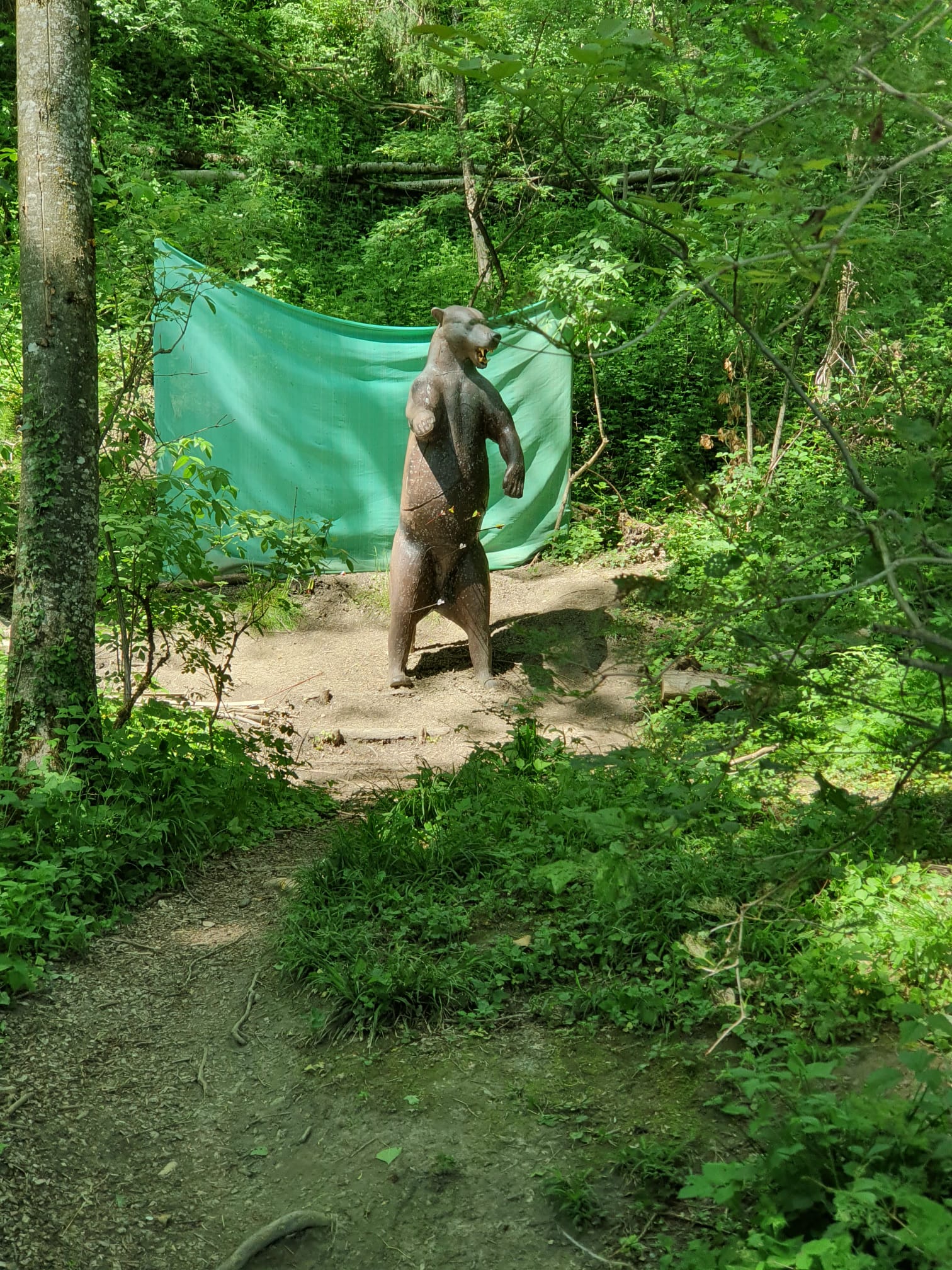 3D Parcour Bogenschießen: Prachtkerl Bruno - Bogenparcours Lellwangen am Standort Magetsweiler