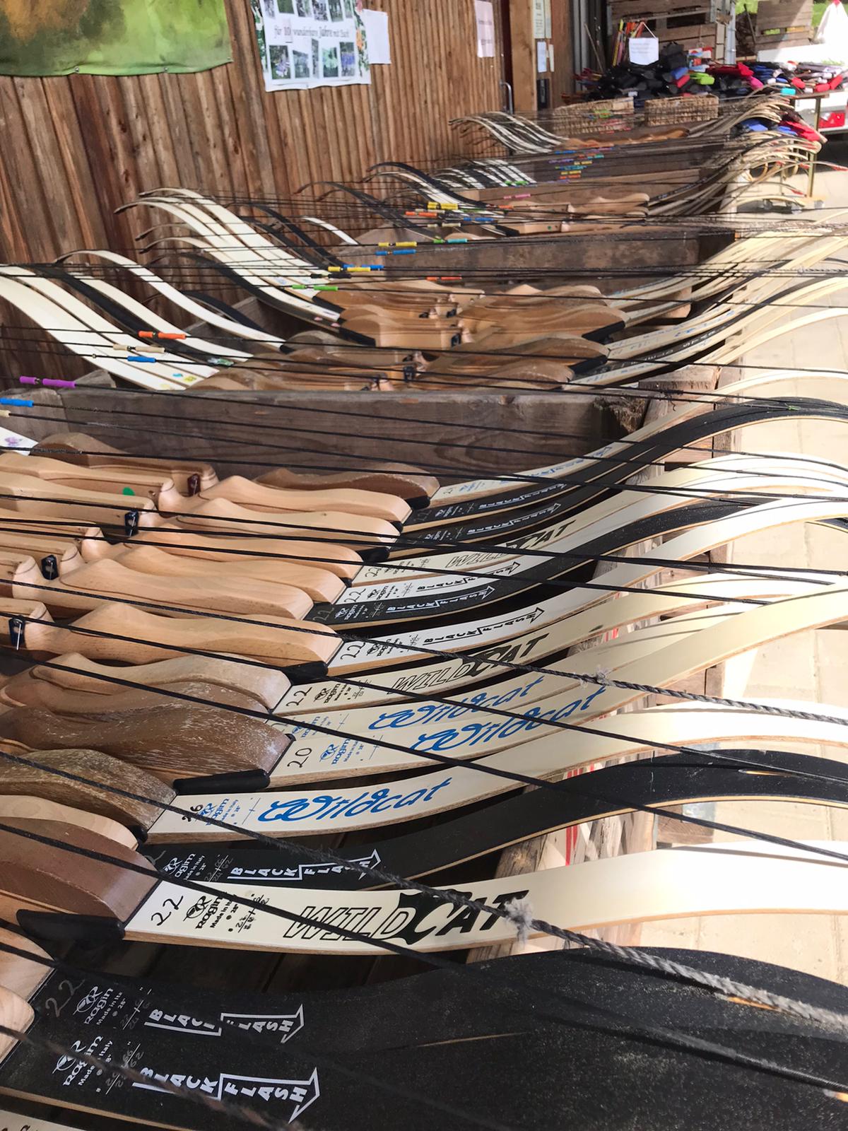 3D Parcour Bogenschießen: Große Auswahl von Leihbögen - Bogenparcours Lellwangen am Standort Magetsweiler