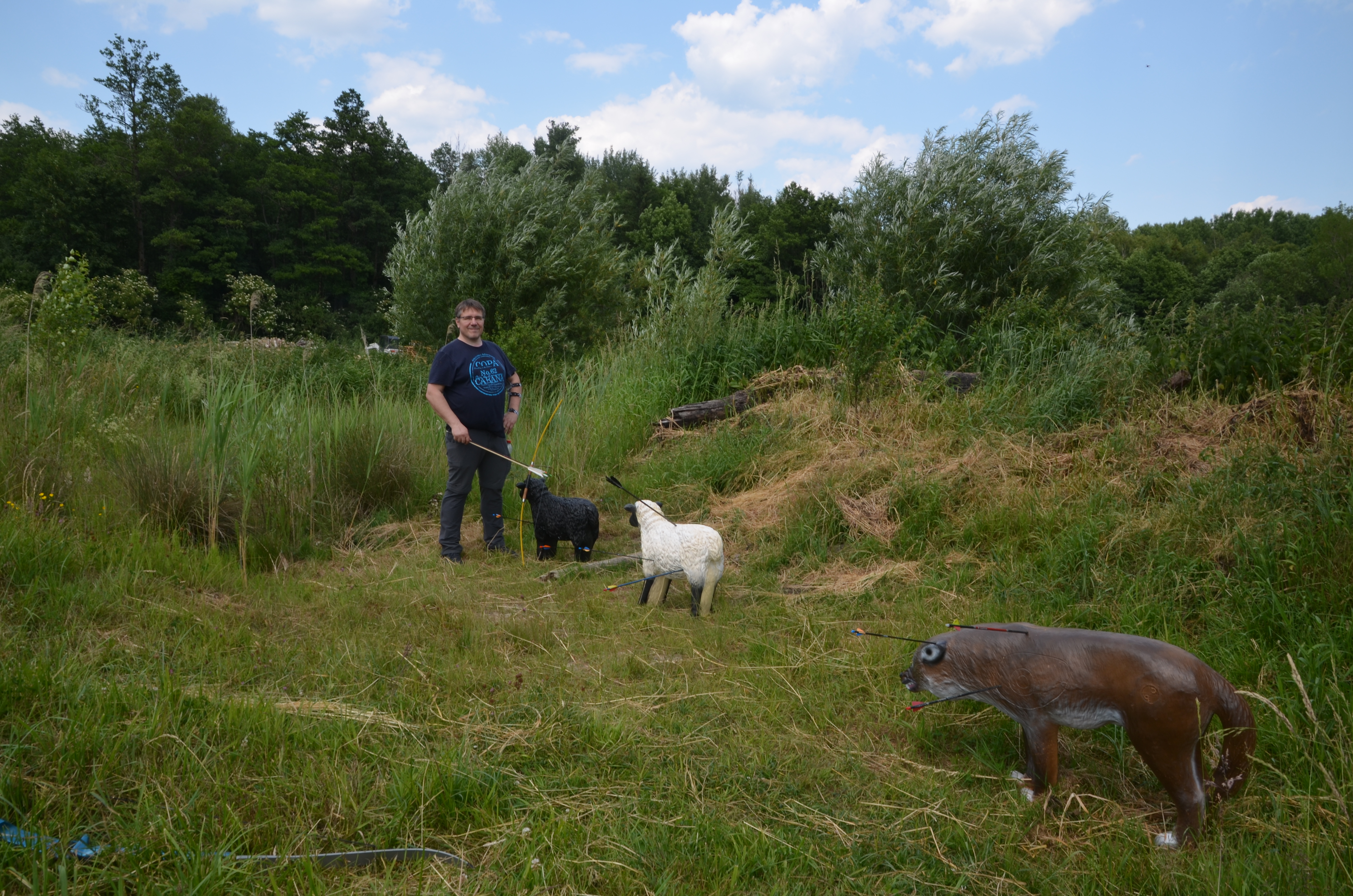 3D Parcour Bogenschießen: OK, sry Schäfchen. - Gut Moosmühle