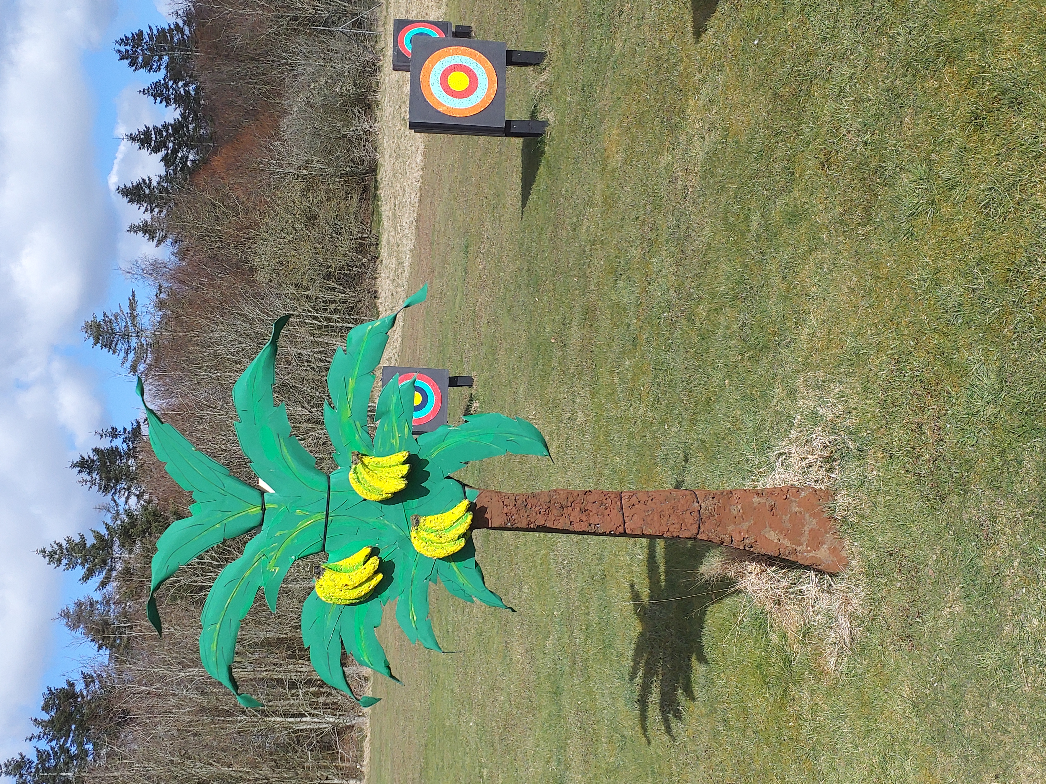 3D Parcour Bogenschießen: Unser Bananenbau  - Nordpfeil Bogenbau und Bogenschießen 