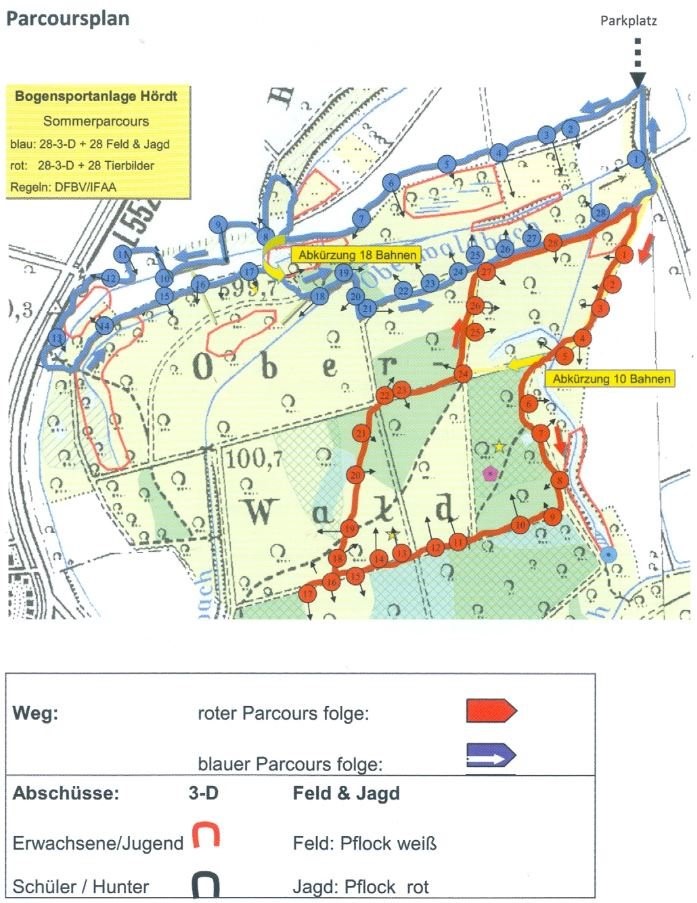 3D Parcour Bogenschießen: Bärlauchjäger Hördt e.V.