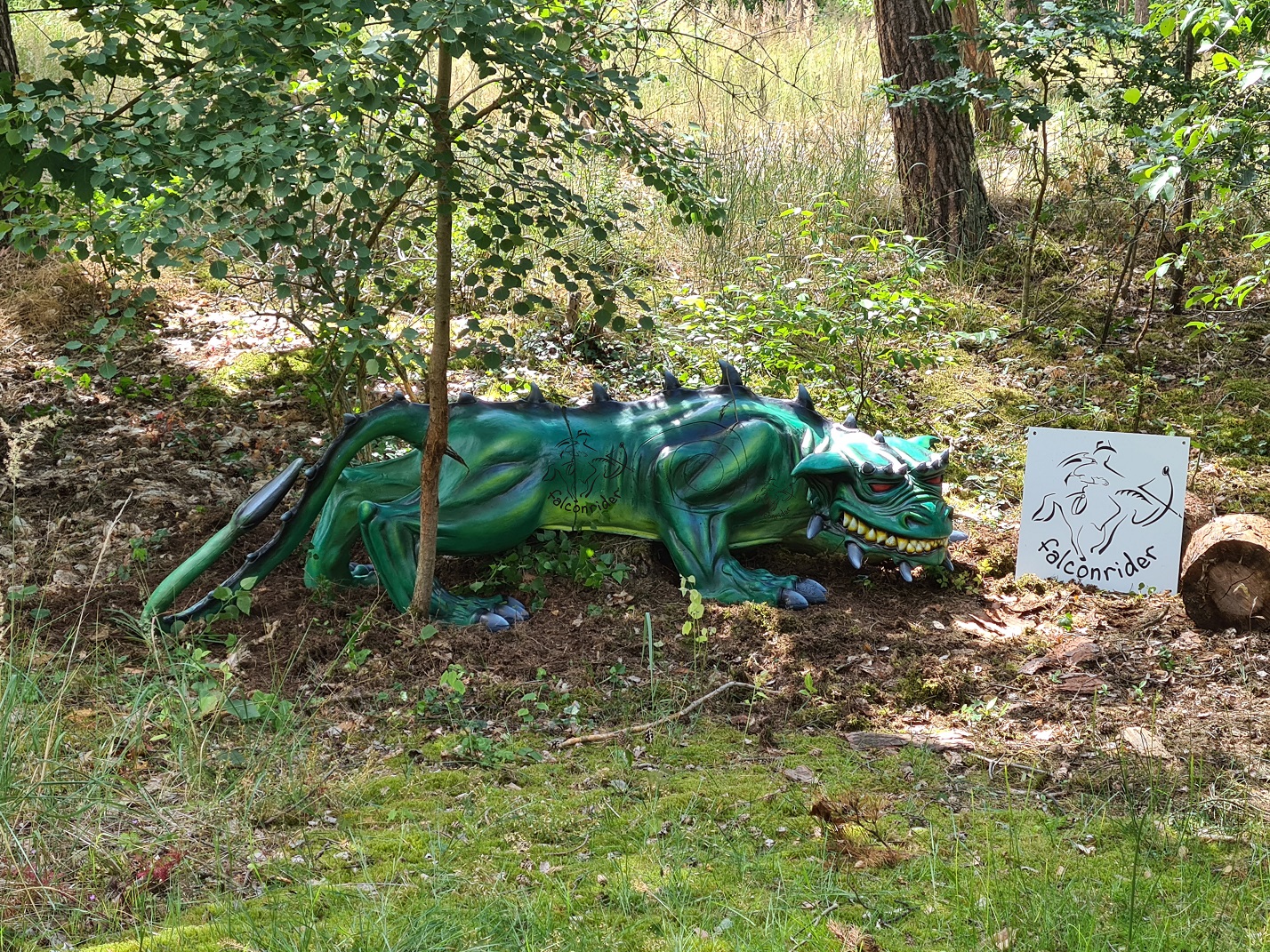 3D Parcour Bogensport - Sachsen-Anhalt Süd - Natur- und Bogenparcours falconrider