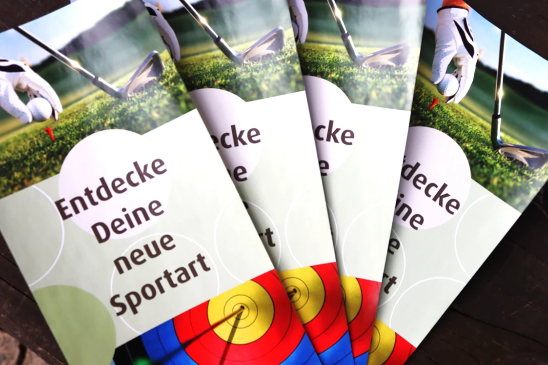 Einkaufen: Unser Flyer  - Bogensport im Haxterpark GmbH
