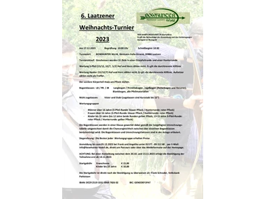 Veranstaltung-Details: Laatzener Weihachts-Turnier