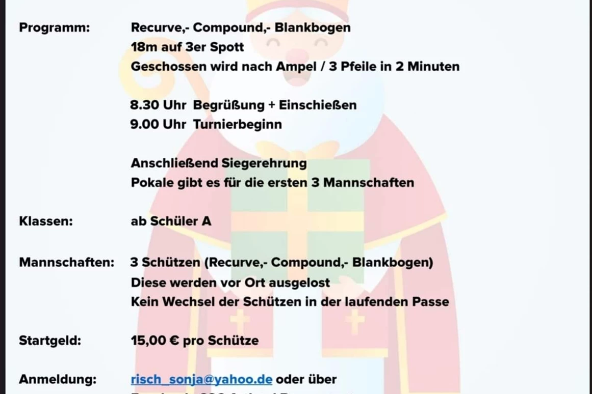 Veranstaltung-Details: 10 Stunden Nikolausturnier