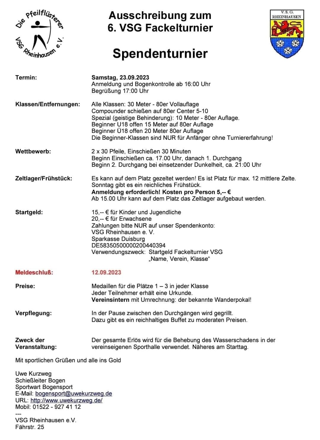 Veranstaltung-Details: 6. VSG Fackelturnier