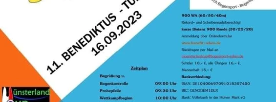 Veranstaltung-Details: 11. Benediktus -Turnier